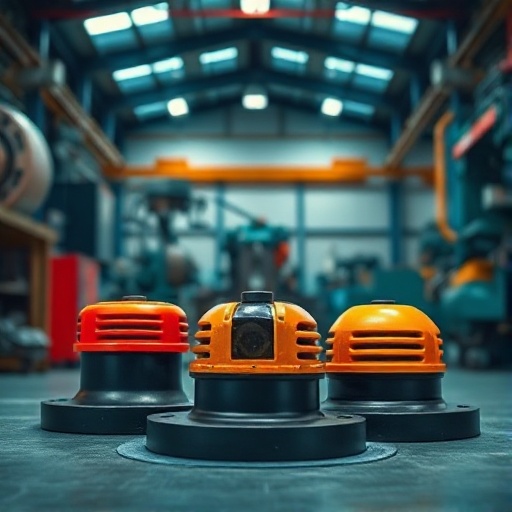vibration damping vibration rubber cone rubber mount noise control